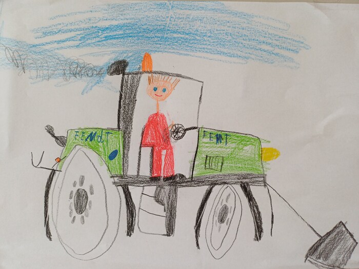 Aaron, 7, Wiesing