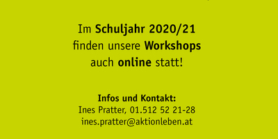 Online-Workshops der aktion leben Online-Workshops der aktion leben
