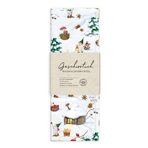 Geschirrtuch Weihnachtswichtel