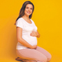 Bindungsanalyse / Roman Samborskyi/shutterstock.com Schwangere Frau, die kniet